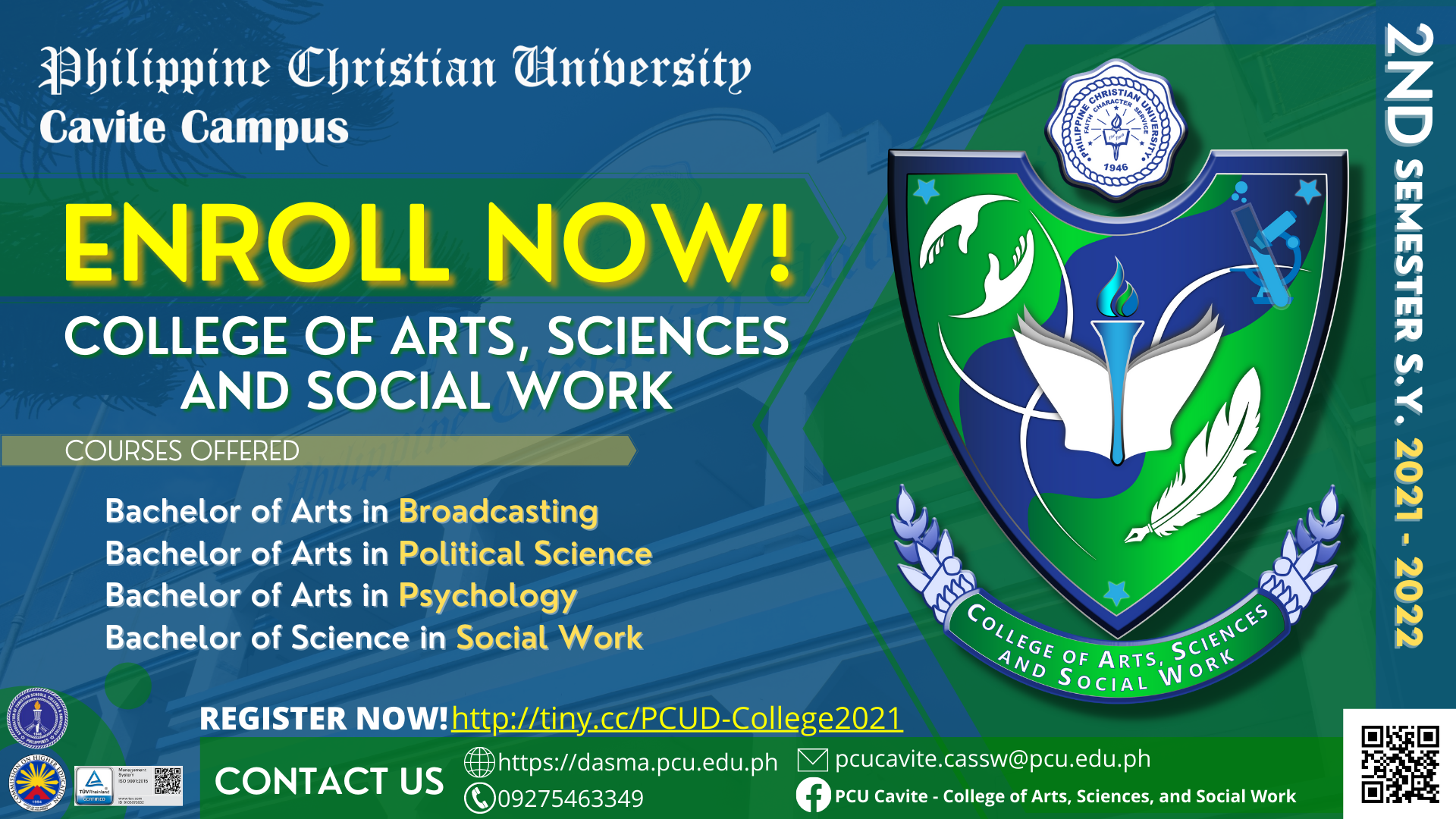 ARTS, SCIENCES, AND SOCIAL WORK